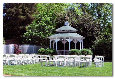 outdoor wedding seats
